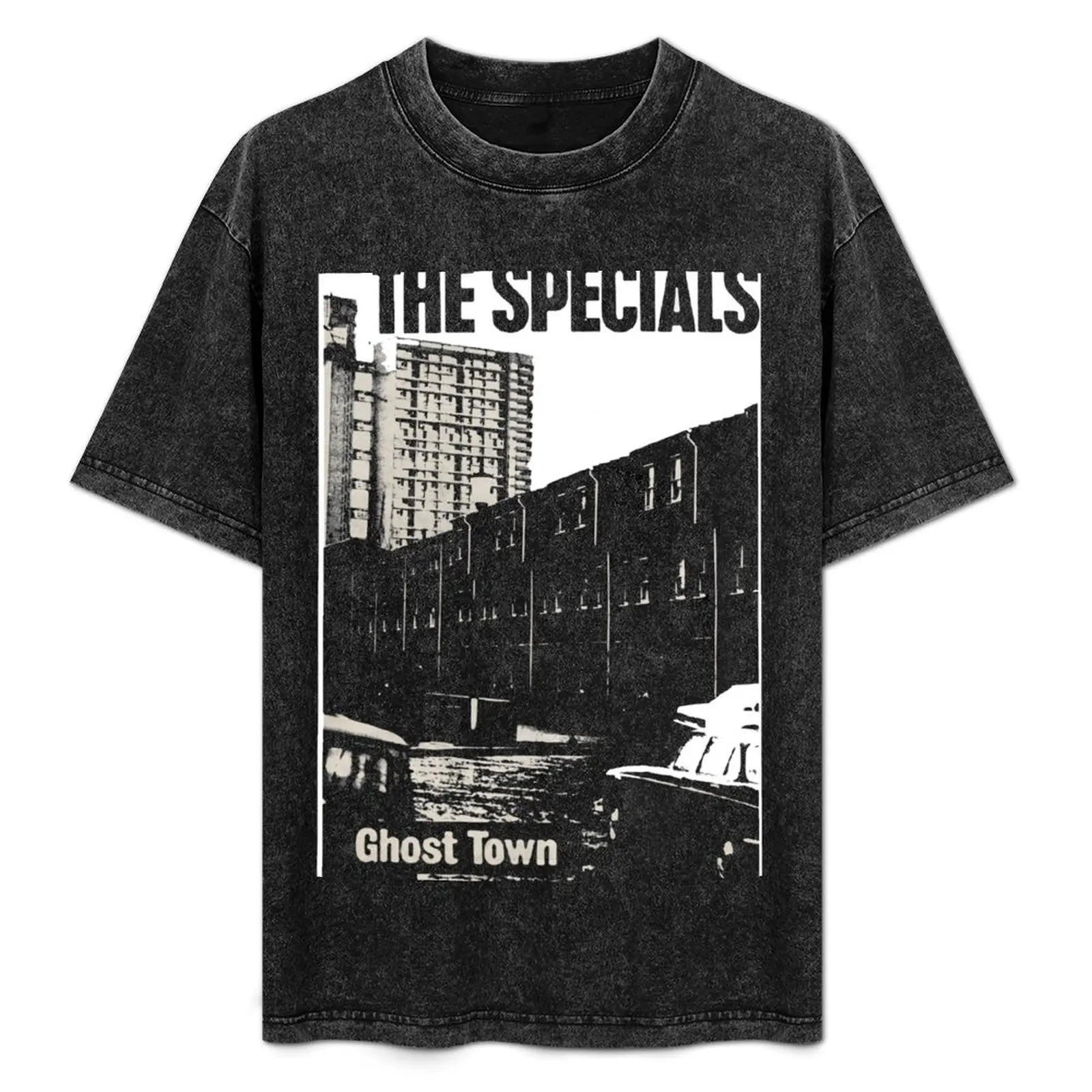 

The Specials - Ghost Town T-Shirt Basic Casual Wear Short Sleeve Top