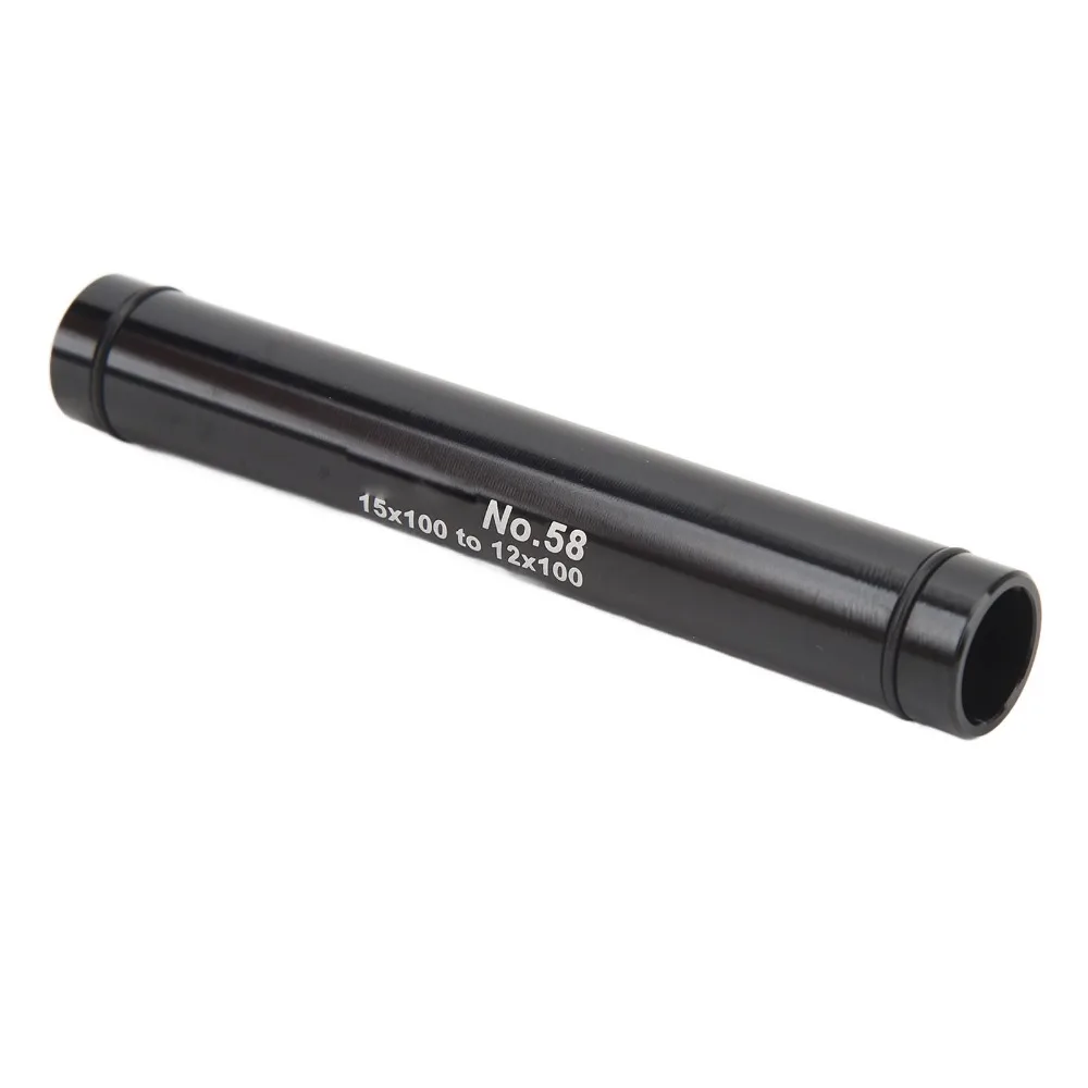 

20mm to 15mm ,15 to12mm Front Fork Barrel Shaft Aluminium Alloy Lightweight Mountain Bike Front Hubs Black Thru Axle Hub Adapter