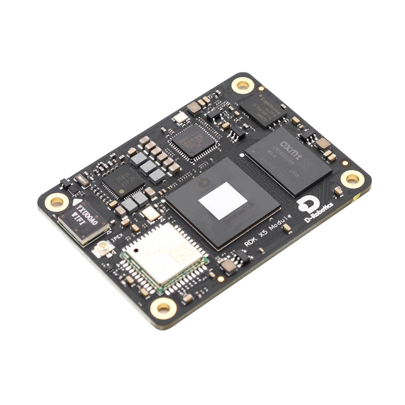 RDK X5 AI Module, 10 TOPS, 8×Cortex-A55 @ 1.2GHz, WiFi/Bluetooth, 4GB/8GB RAM + 32GB/64GB eMMC