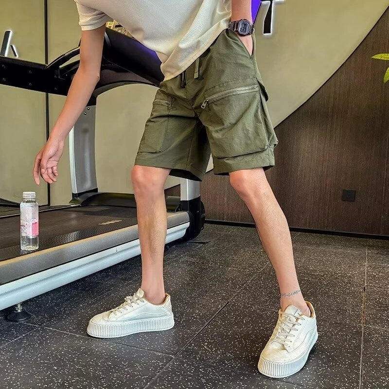 

Trendy Workwear Men's Shorts for Summer Casual Loose Fit Lightweight Cargo Style Edgy Beach Versatile Active Outdoor Wear