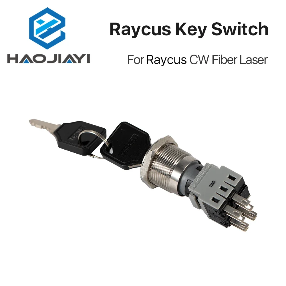 

Original Raycus Key Switch CW Series Fiber Laser Control Swith Repair Accessories for Raycus 1000W 1500W 2000W Laser