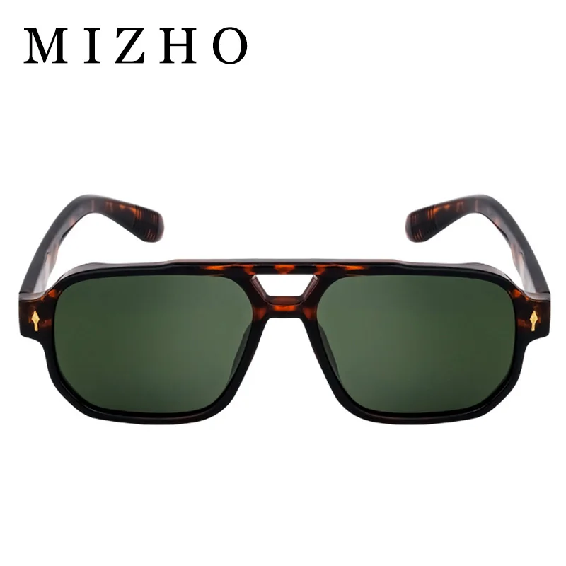 

MIZHO Original Brand Design Pilot Gradient Sunglasses Man High Quality UV400 Real Color COOL Men Korea Eyewear Mujer