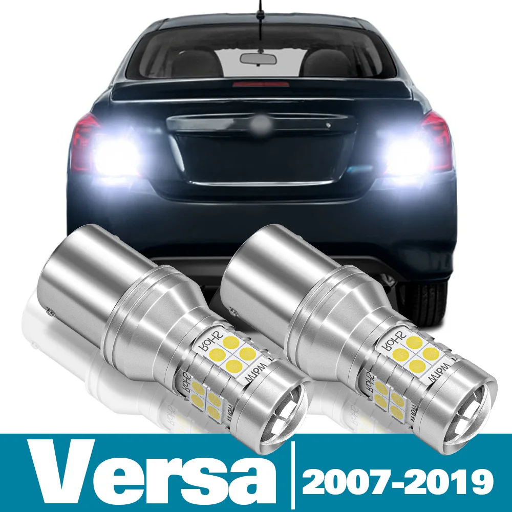 

Светодиодная лампа заднего хода для Nissan Versa, аксессуары 2007-2019, 2010, 2011, 2012, 2013, 2014, 2015, 2016, 2017, 2018, резервная лампа, 2 шт.