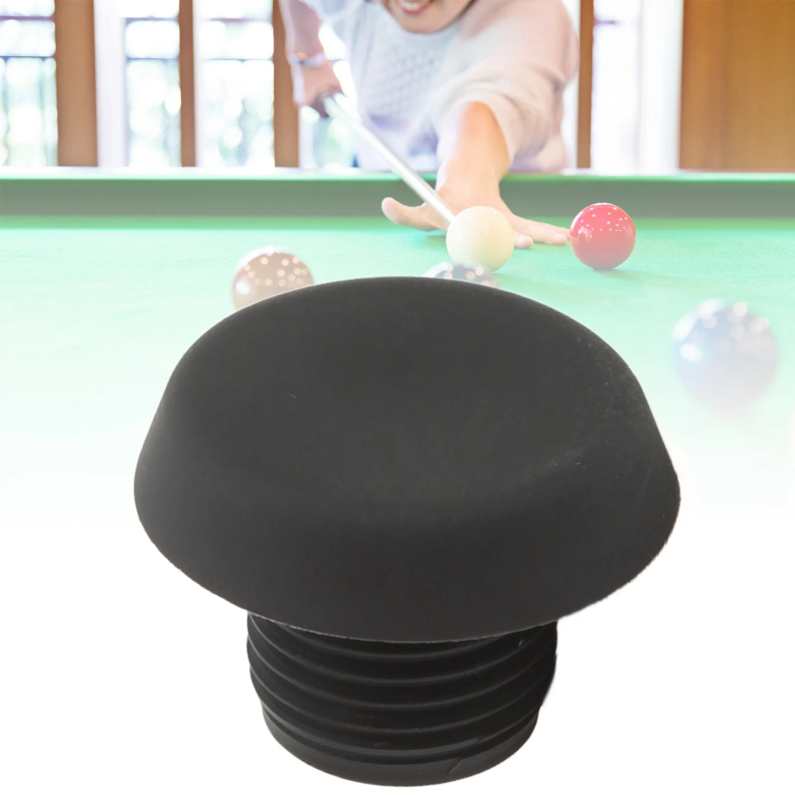 Billiard Cue Bottom Cover Billiard Cue Rubber Plug Pool Cue Bottom Bumper Protector