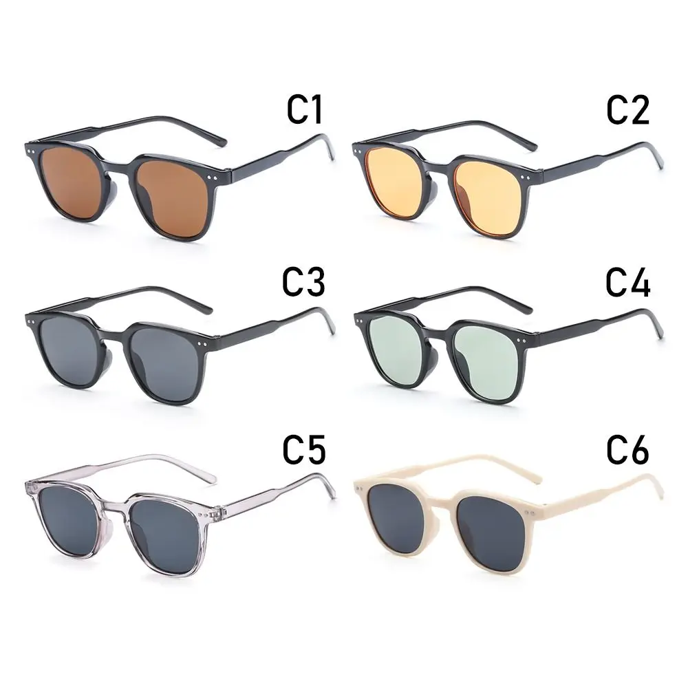 Vintage Quadrat Sonnenbrille Frauen Männer Luxus Marke Kleine Runde Sonnenbrille Weibliche Designer Kleine Brillen Oculos De Sol Männlich Weiblich – Detail 2