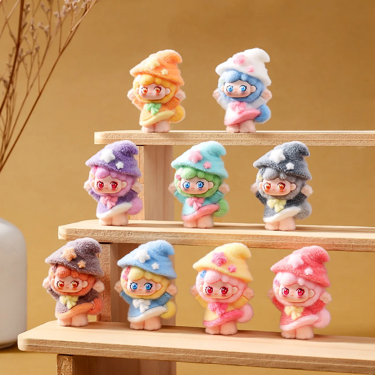 9 pçs/set bonito dança menina figura brinquedo mini estatueta decoração de mesa modelo ornamentos brinquedos meninos meninas presentes natal