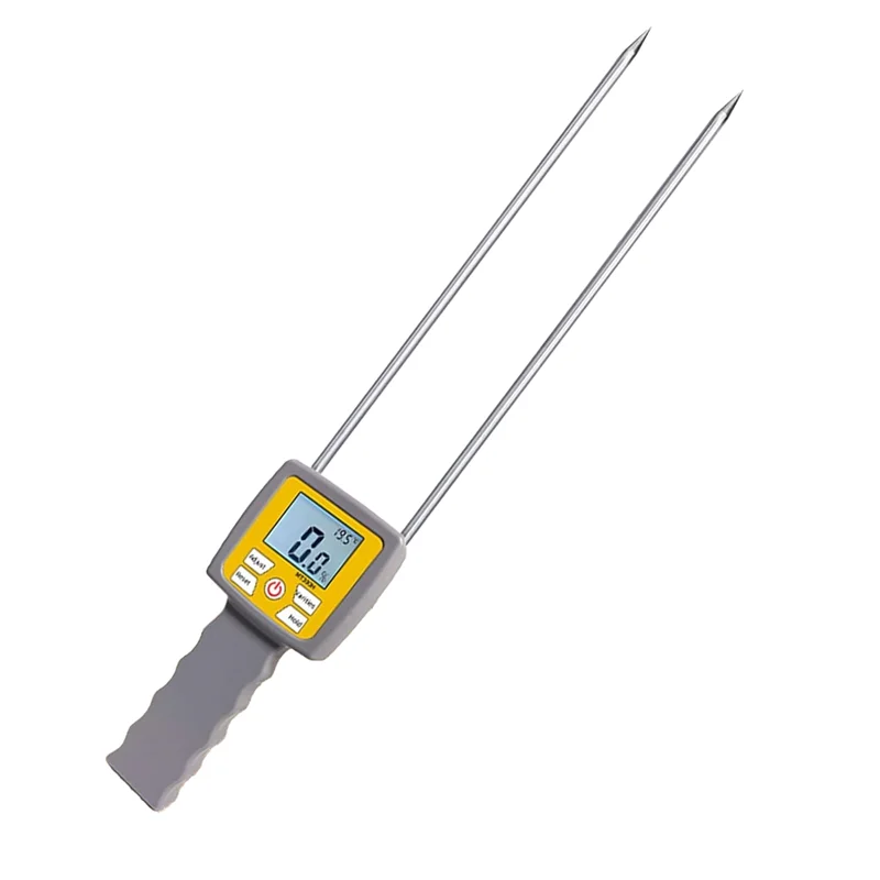 

T98C-Hay Moisture Tester With Probe & Backlight LCD Display For Hay, Froage Grass, Alfalfa And Other Hays Moisture Testing