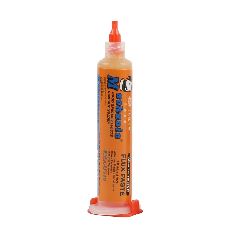 Welding Flux MECHANIC BGA Soldering Paste Soldering Cream MCN-UV10 Soldering Tin Cream + Needles