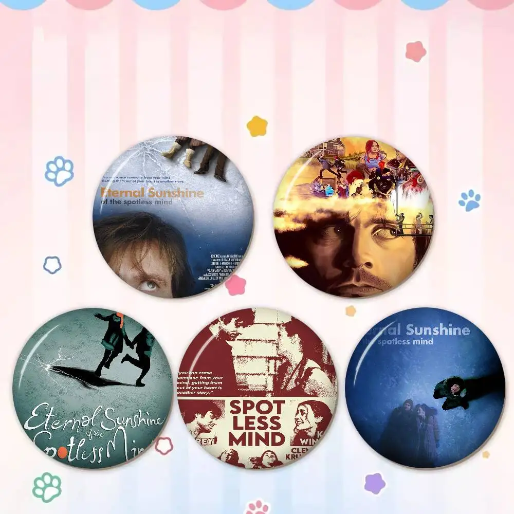 Eternal Sunshine Of The Spotless Mind Movie Anime Brooches Cute Cartoon  Badge Jacket Jeans Lapel Pin Gift Accessorie