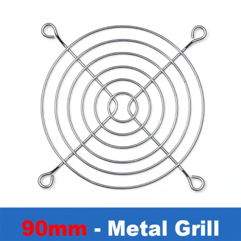 High Quality 4/5/6/7/8/9/12cm Iron Mesh Chassis External Conversion Cooling Fan Protective Fan Metal Mesh Cover Rust Proof B5