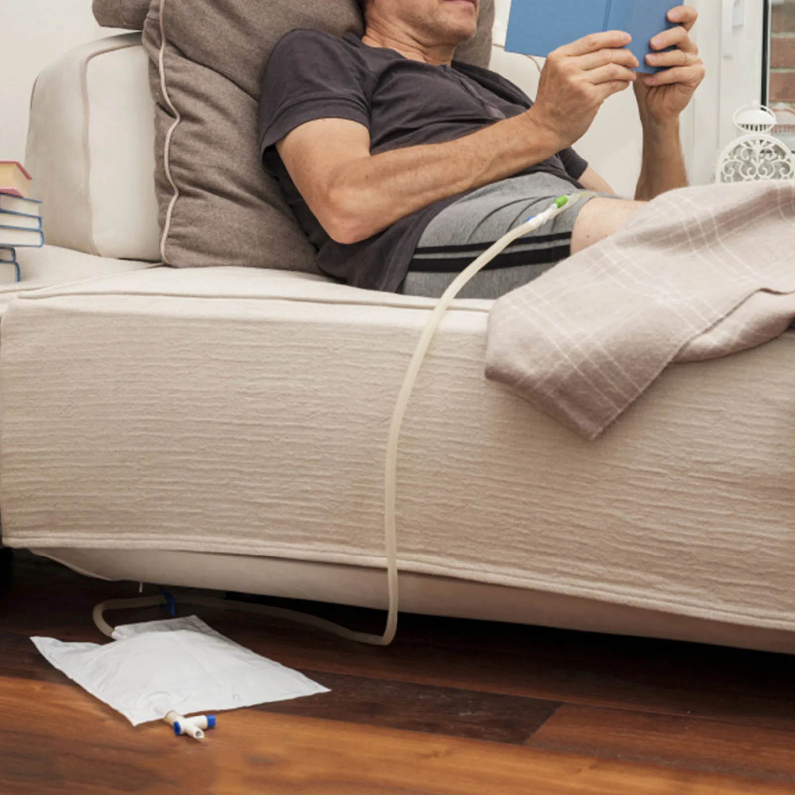 

1 комплект, мужские писсуары, нижнее белье, хлопковые дышащие брюки для недержания, герметичный эластичный пояс для пожилых людей с ограниченными возможностями, диабета