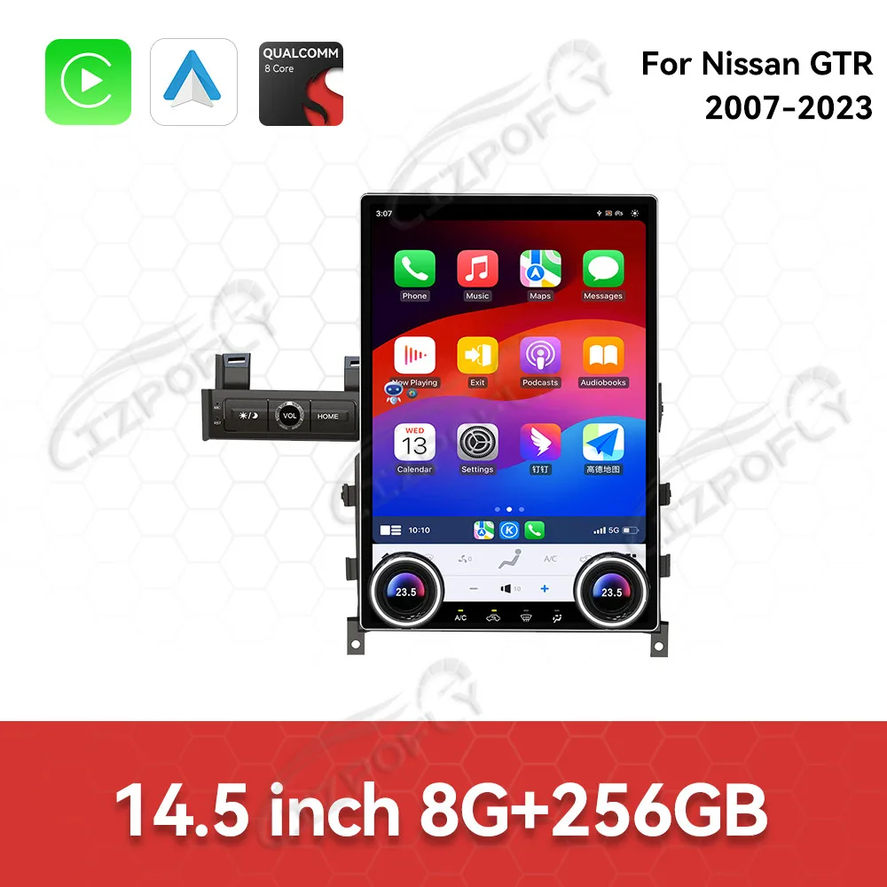 

Car Digital Cluster Instrument For NISSAN GTR GT-R 2007~2023 Dashboard Panel Virtual Cockpit Speed Meter Display Odometer