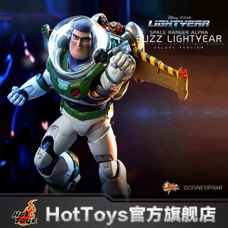 Original Hot toys HT 1/6 MMS635 Guangnian Zhengzhuan Buzz Lightyear Alpha space suit Action Figures Collectible Model Toy Gifts