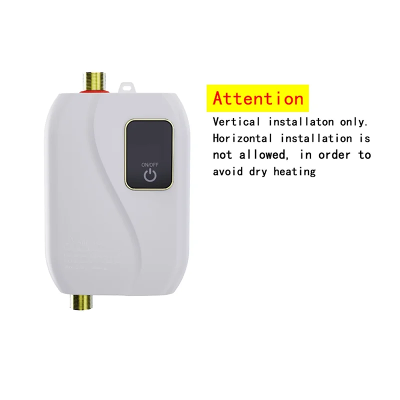 B07B-Instant Water Heater Mini Kitchen Quick Heating Household Small Water Heater Is Suitable For RV Kitchen Bathroom