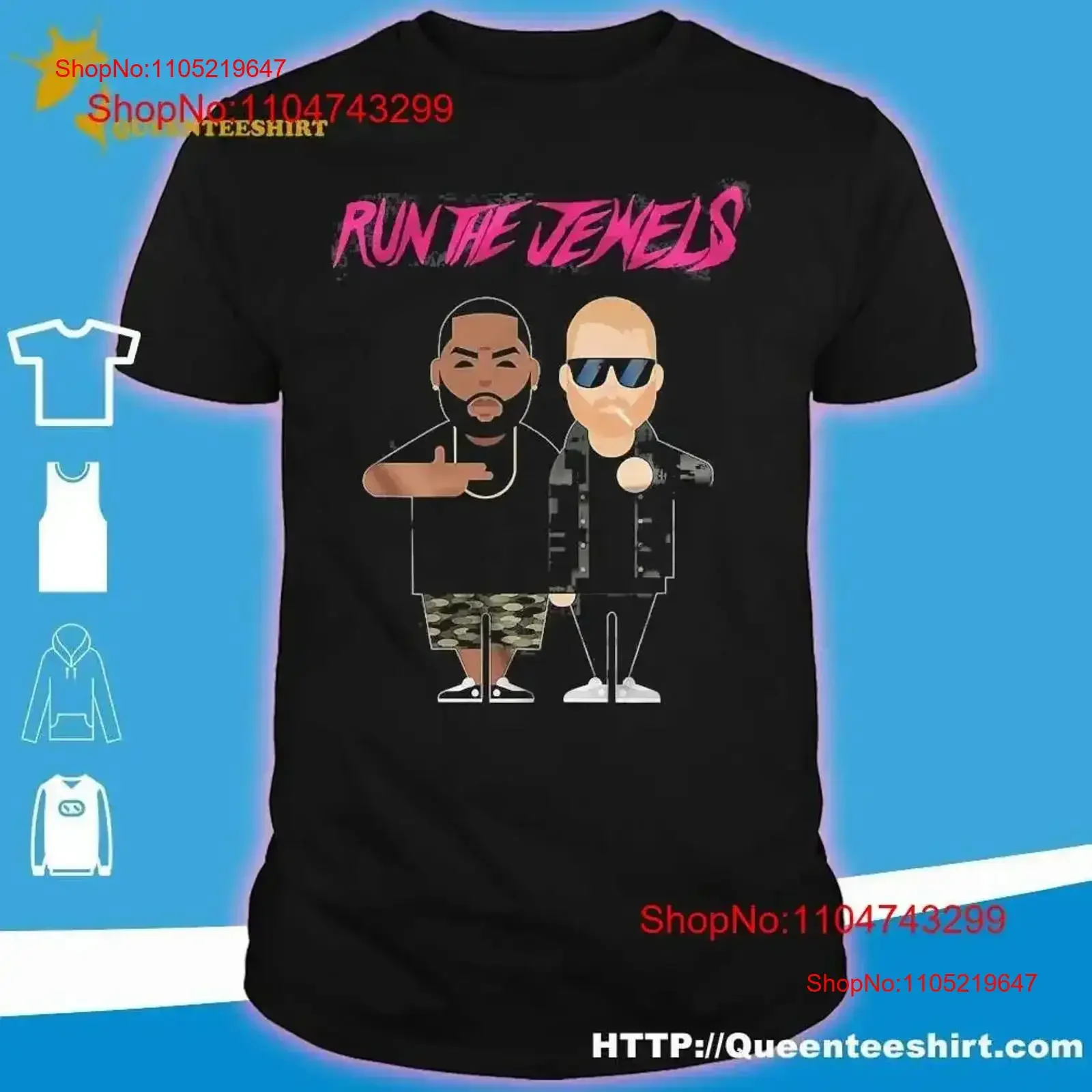 تي شيرت عتيق Jaime El P Run The Jewels تي شيرت ميلين مايكل كيلر مايك ريندر RTJ مغسول ملابس غير رسمية للشارع أوم عتيقة مغسولة #1