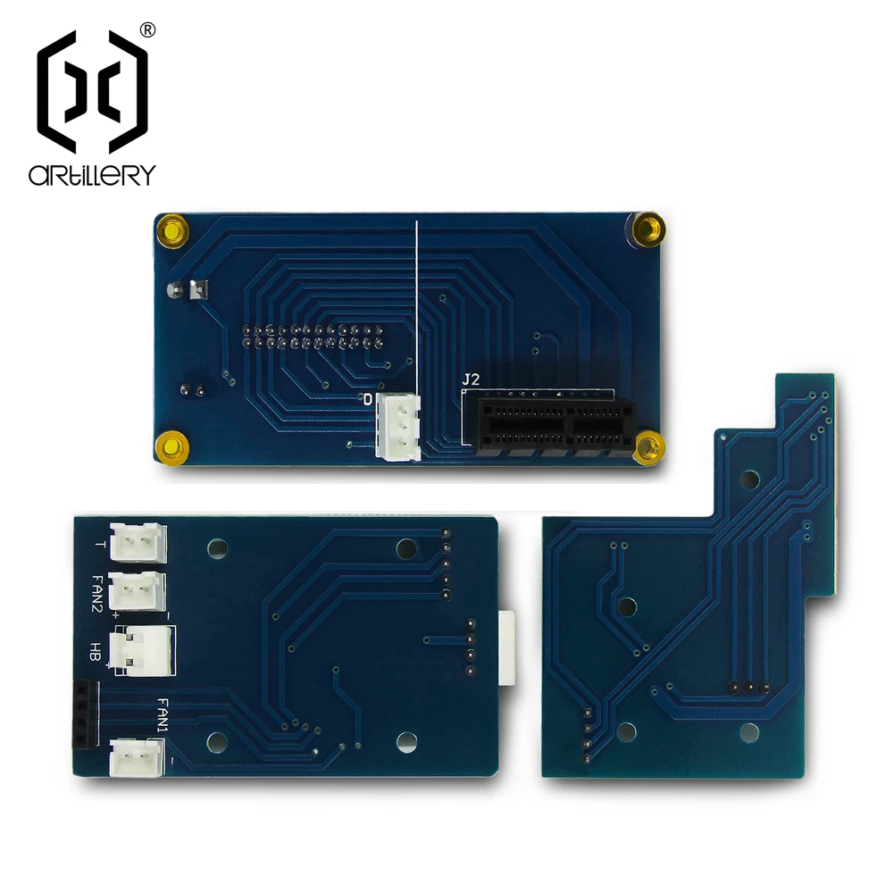 Artillery 3D Printer Parts Genius X/E/Z-axis Cable Adapter Plate PCB Connecting Extruders 30&24Pin Sockets Original Replacement