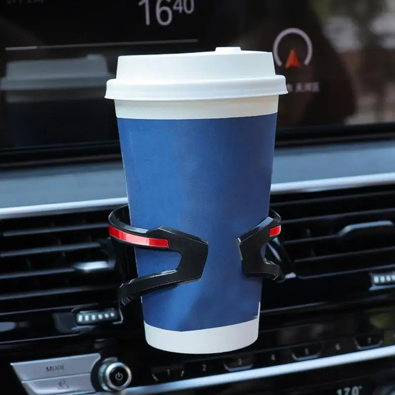 Car Air Vent Cup Holder Car Drink bottle Holder Adjustable Multifunctional Car Outlet Air Vent bottle Mount With Clips