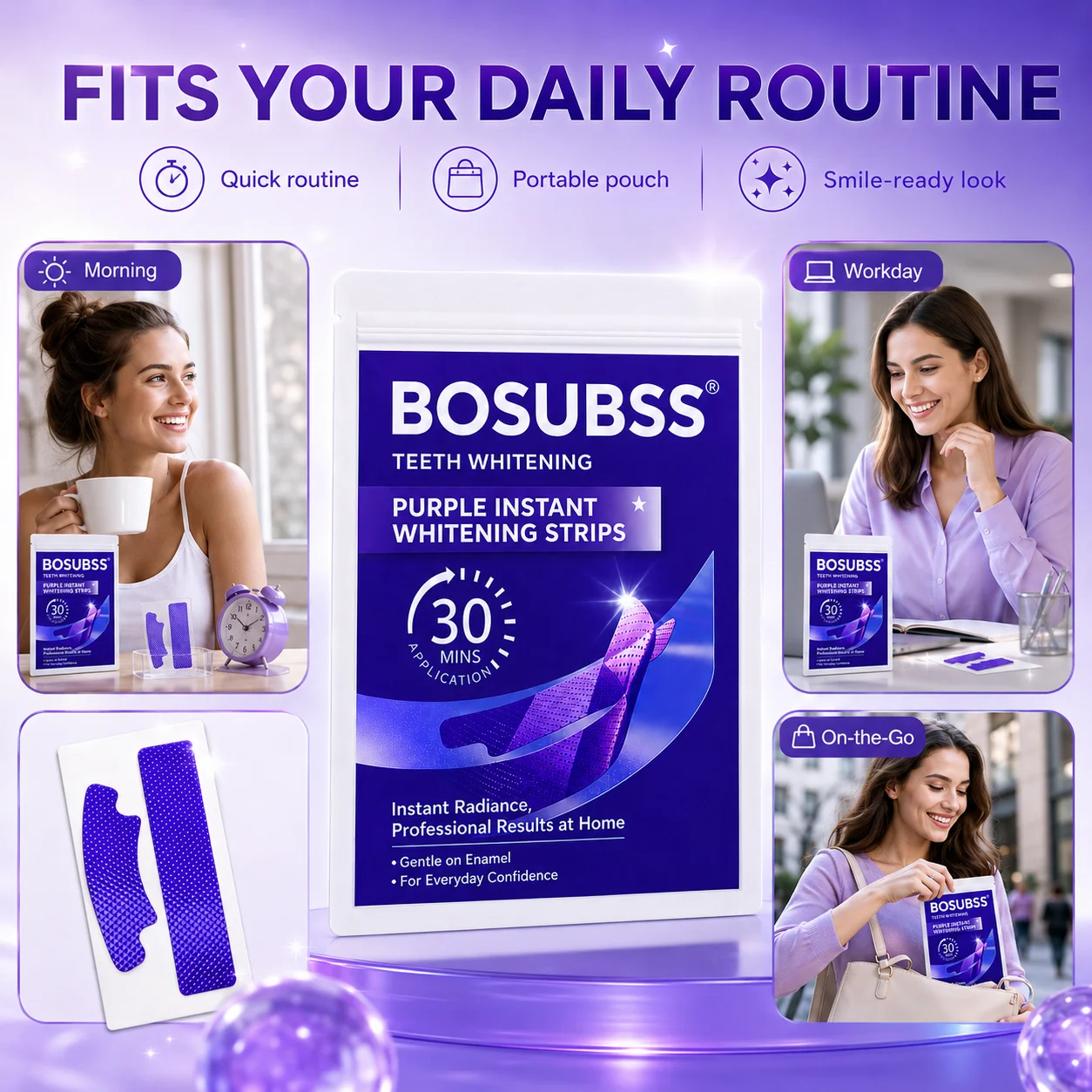 5 Pasang Strip Pemutih Gigi, S - Teeth Whitening Street ulasan dan harga