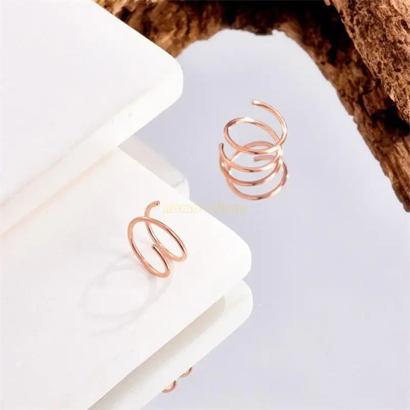 31BF حلزوني خاتم الأنف هوب جسم ثقب المجوهر #2