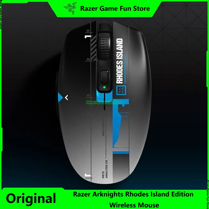 

Razer Arknights Rhodes Island Edition Orochi V2 Wireless Gaming Mouse - 2 Wireless Modes - 5G Advanced 18K DPI Optical Sensor