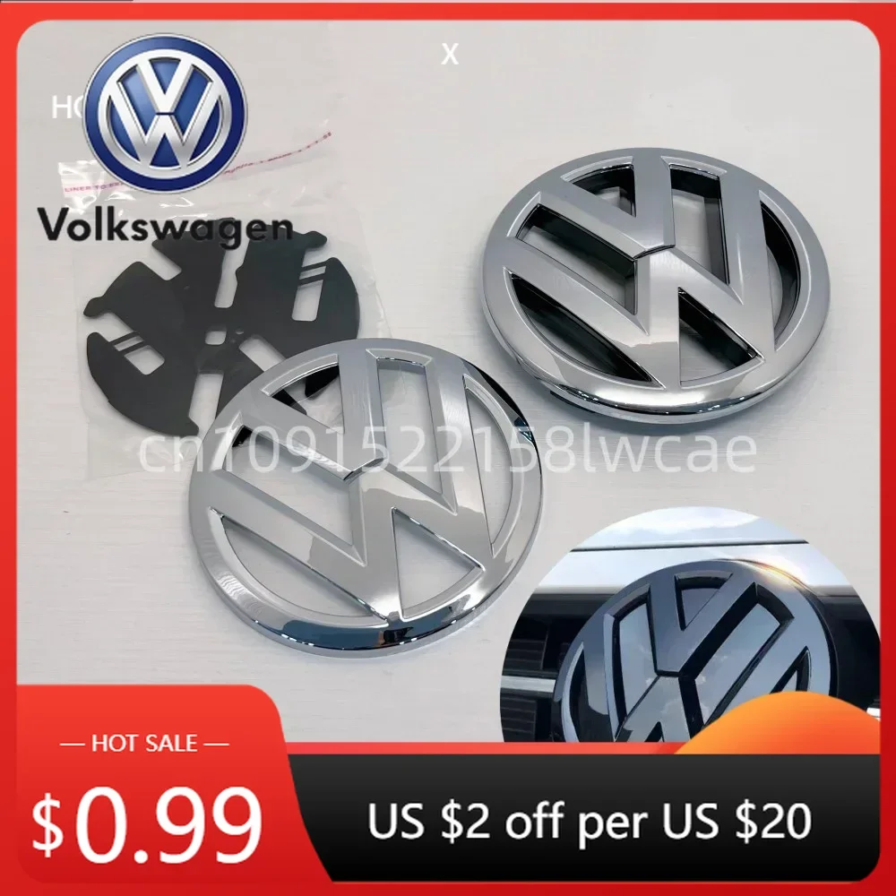 

Накладка на решетку радиатора и багажник (3D ABS) для Volkswagen Polo 2011-2013, артикулы 6R0853600A, 35D853630, запчасть для авто