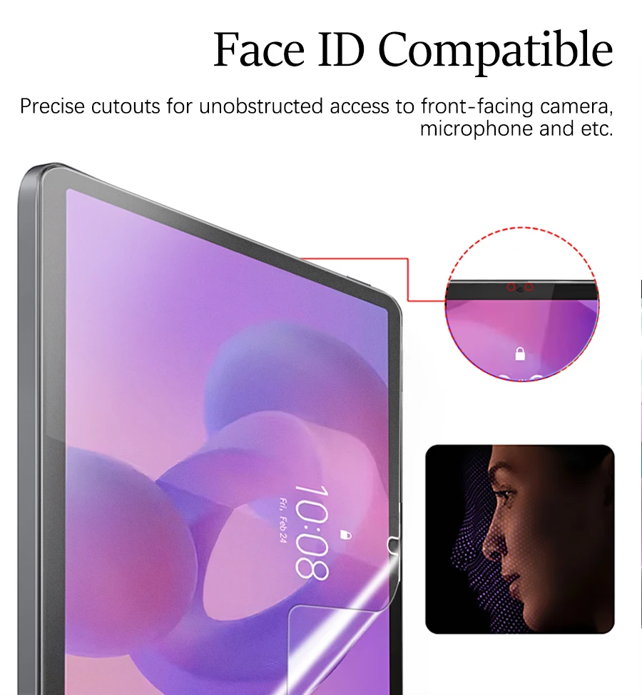 3 Stück Papier-Displayschutzfolie für Lenovo Idea Tab Plus Pro 11 12,1 12,7 Zoll, keine Glasfolie – Detail 5