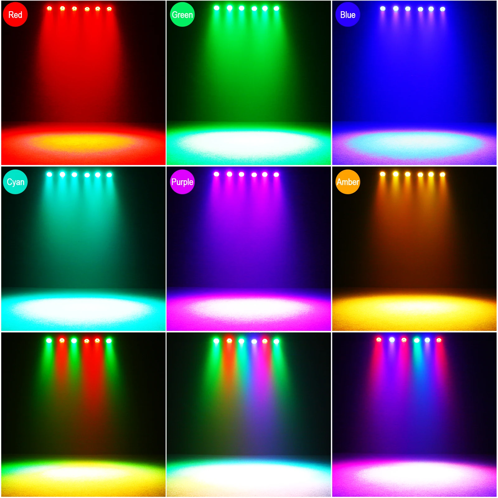 Lumière de Scène Étanche avec Télécommande, pour DJ, ix, Mariage