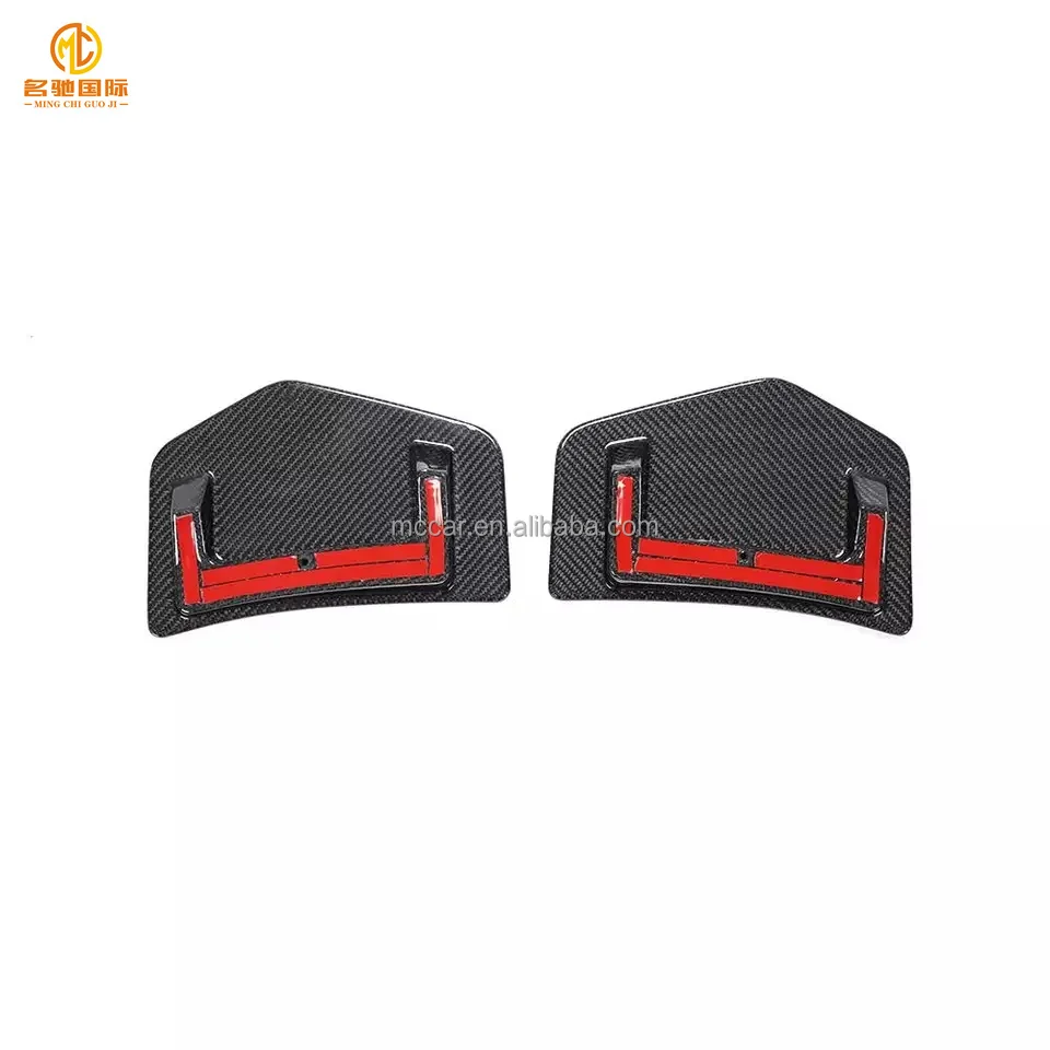 2016-2019 -Carbon Fiber Ttrs Rear Bumper Canards For Audi Ttrs Tts Tt Sline Mk3 8s