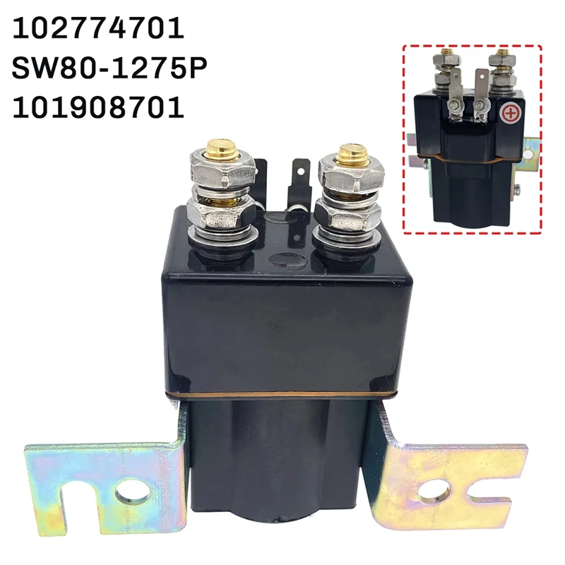 AU05 -48V 4 Terminal Starter Relay Solenoid For Club Car 1995-Up DS 04-Up Precedent Golf Carts 102774701 SW80-1275P 101908701