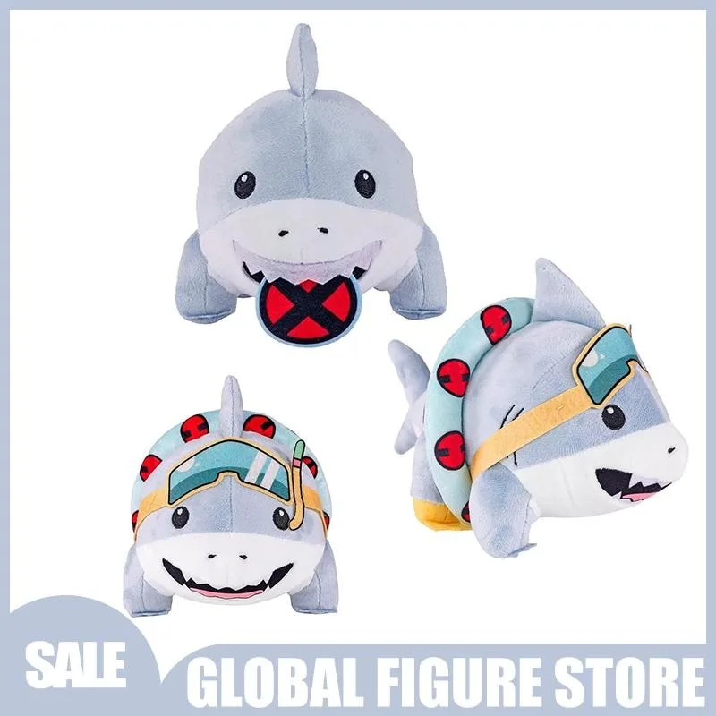 Jeff The Land Shark Cartoon Cute Shark Plush Toy Online Star Soft Stuffed Animal Home Decoration Pillow Dolls Toy Children Gift