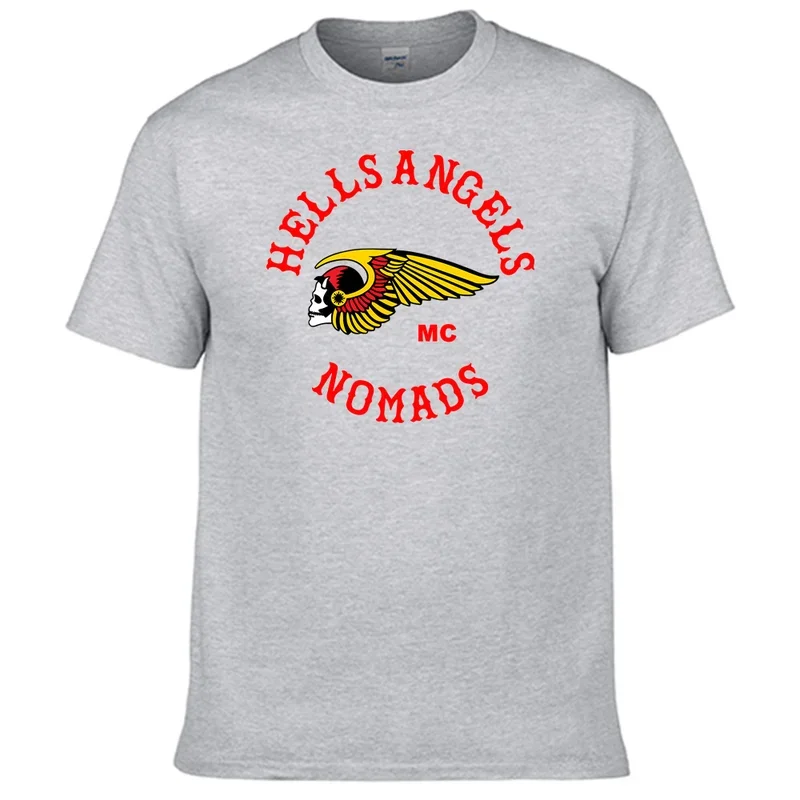 Nomads Hells Angels-camisetas 100% algodón, camisa, mejores ventas, N23