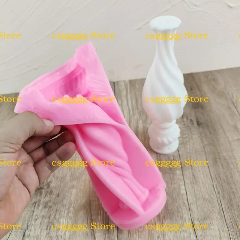 

9HJK Roman Column Ornaments Moulds Silicone Material Silicone Molds