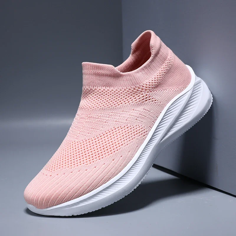 men's Casual sneakers New breathable casual sports shoes for men women thick-soled height-increasing loafers for couple walking