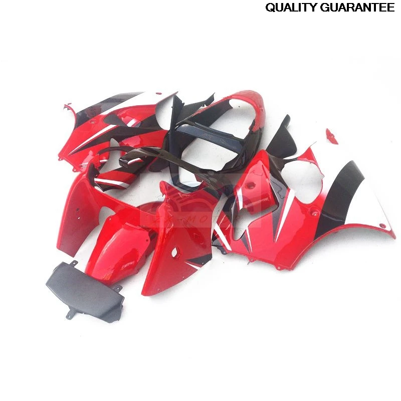 

Комплекты обтекателей для 2000 2001 2002 Kawasaki ZX6R, высококачественный красный, черный обтекатель мотоцикла ZX6R 00 01 02 GH52