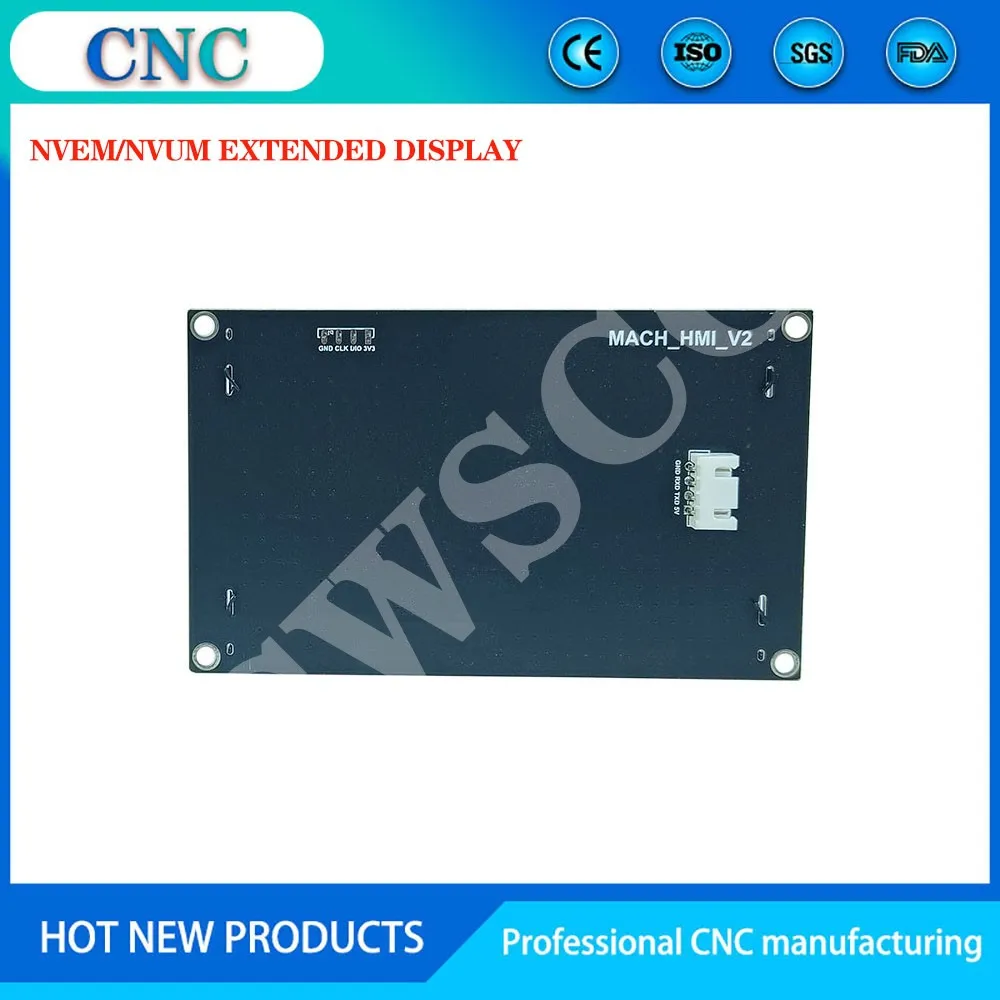 NVEM/NVUM extended screen mach3 control card extended display 6-axis display CNC accessories