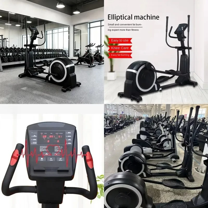 Household Elliptical Trainer Multifunctional Cross Trainer Indoor Fitness Machine