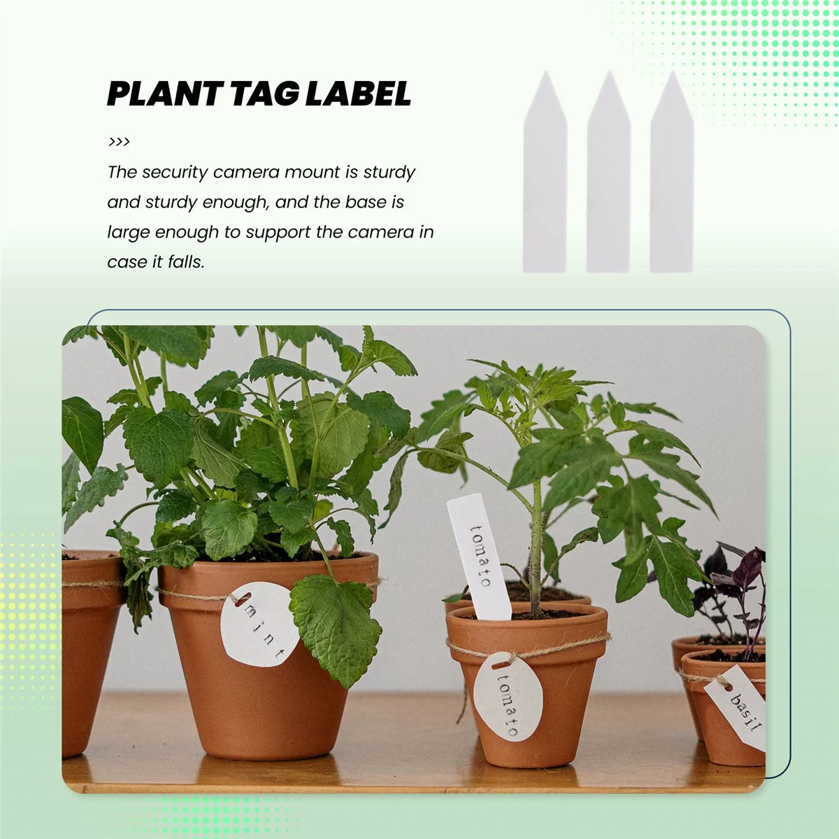 100 Pcs Reusable Pvc Plant Tag Label Tree Fruit Seedling Garden Flowerpot Plastic Label Sign Sorting Tool