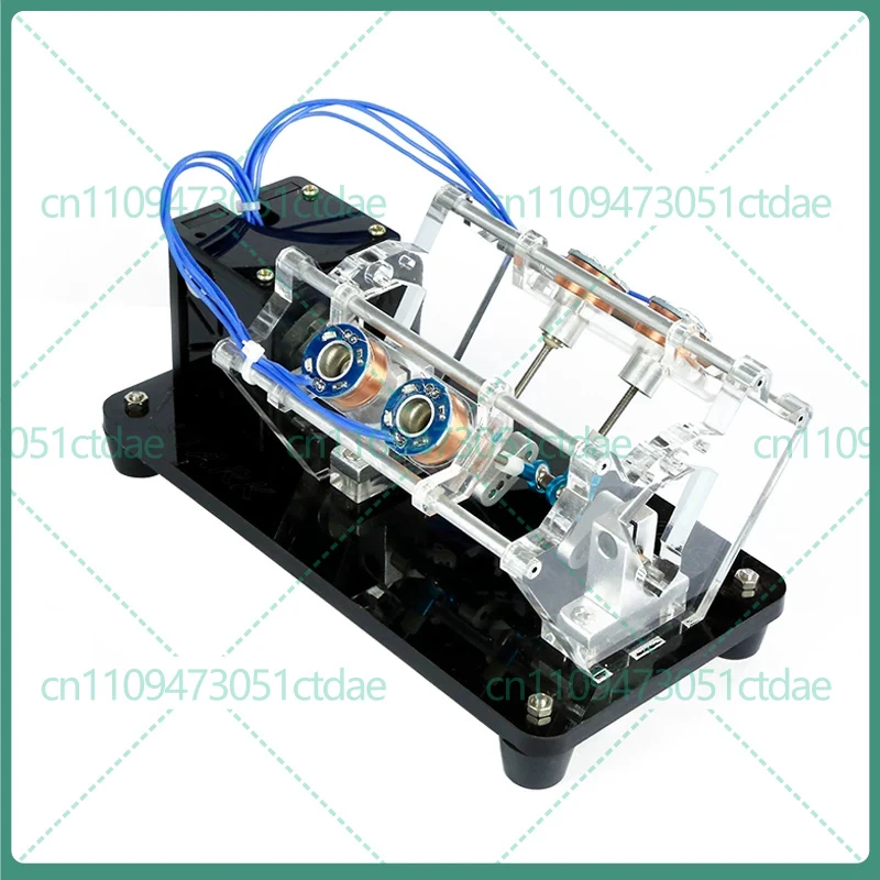 

For 5V High Speed Mini DC Motor V-Type Electromagnet DIY Science Model Engine