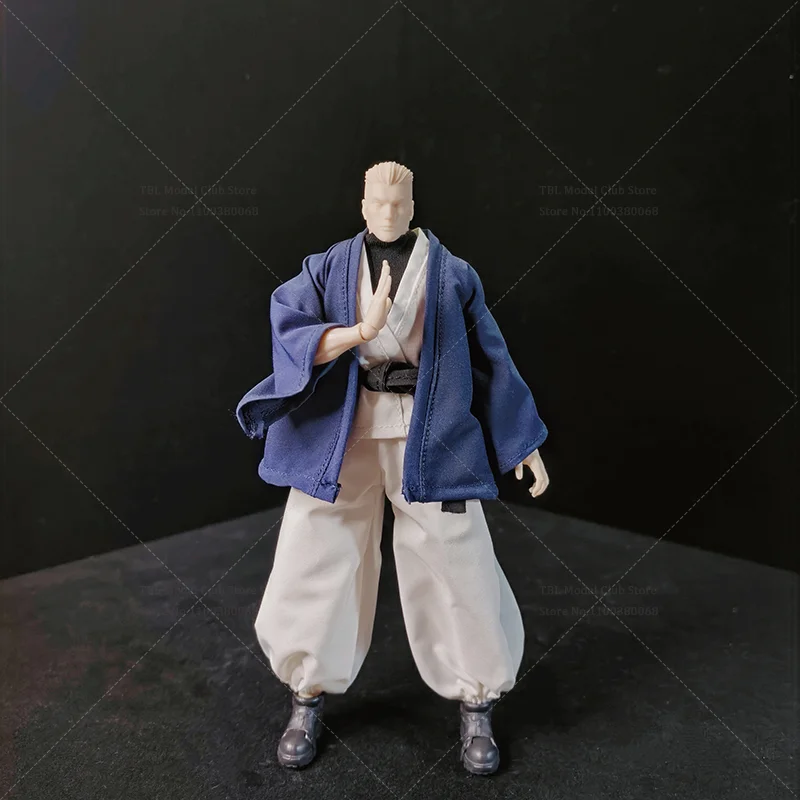 ملابس رجالية بمقياس 1/12 Gosan-ke Gojo Satoru VS Ryomen Sukuna Shinjuku Kessen For SHF Romankey 6 بوصة جندي شخصيات الحركة #5