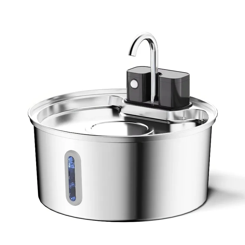 

Pet Feeder Cat and Dog Cat Water Drinking Dispenser Stainless Steel Smart Pet Water Fountain