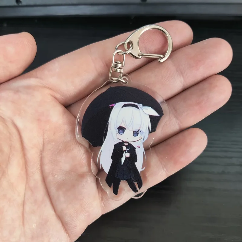 6CM Blue Archive Anime Figures Takanashi Hoshino Izayoi Nonomi Hayase Yūka Acrylic Key Chains Kawaii Bag Pendant Decor Fans Gift