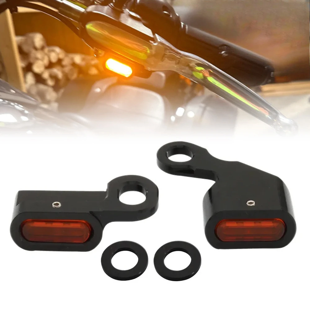 

Motorcycle Mini LED Turn Signal Indicator Light For Harley Sportster S 1250 RH1250S 2021 2022 2023