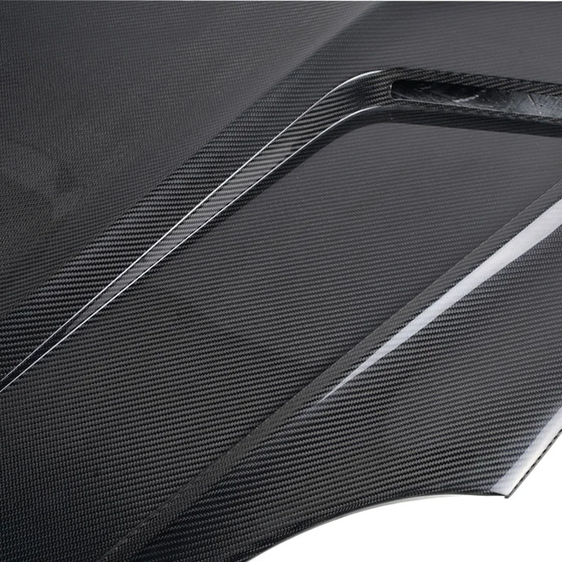 قطع غيار وملحقات المركبات Cayenne E3 9Y0 9YA TKT تصميم غطاء محرك السيارة من ألياف الكربون الجافة لغطاء المحرك الأمامي Porsche 9Y0 #6