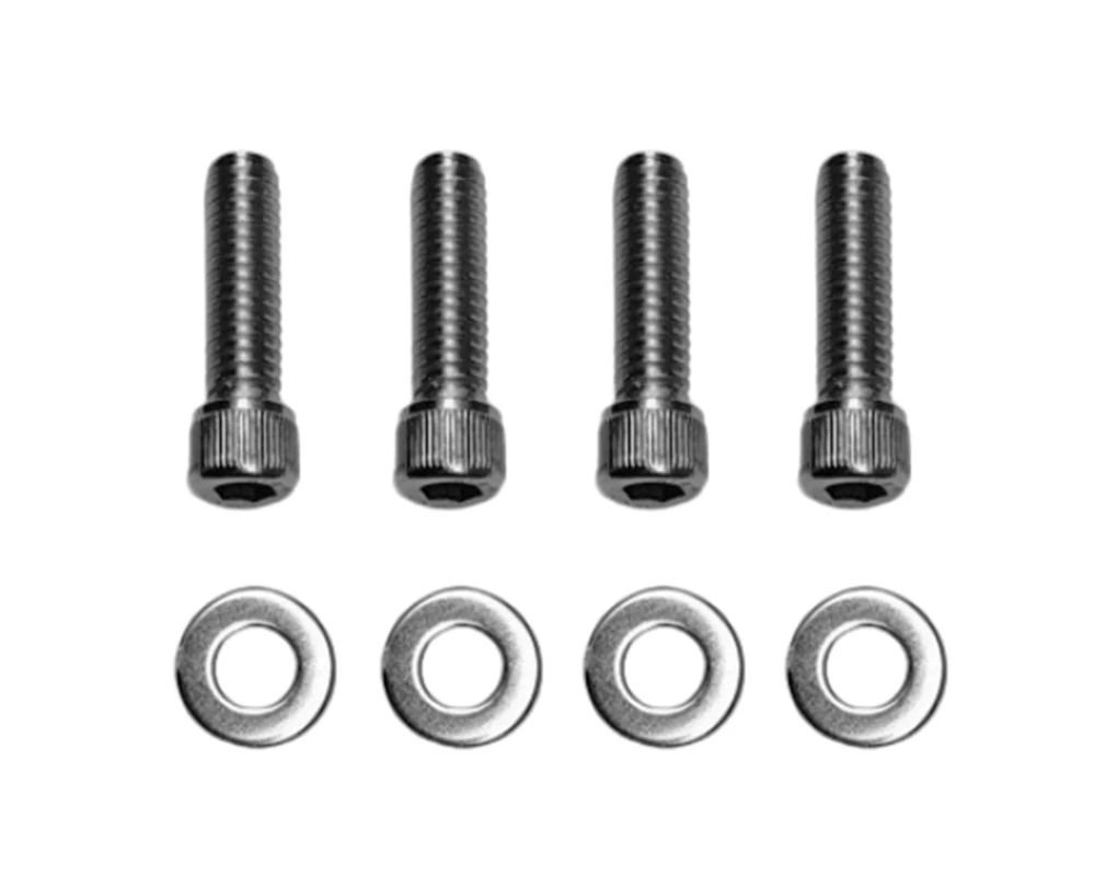 HCMT Black 4 Point Docking Hardware Kit Compatible for Harley Touring Street Glide Electra Glide Road King Road Glide 2014-2024