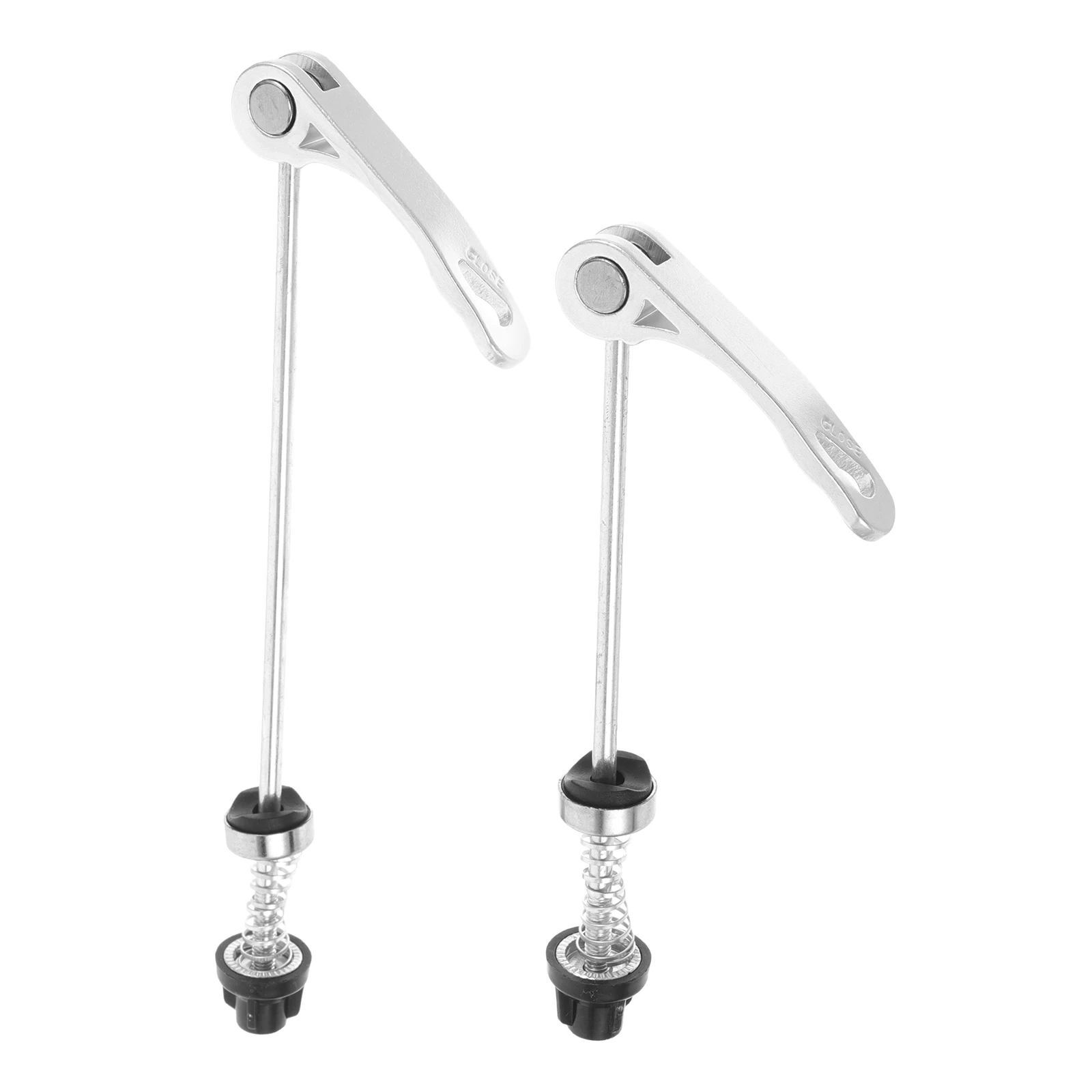 

2Pcs Quick Release Wheel Hubs with Front Rear Clip Bolt Set Easy Remove Install Mountain Bike Skewers