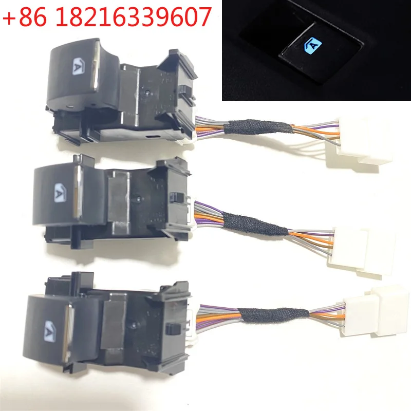 TAO Lighted LED Power Single Window Switch With Cable\Individual cord sockets sold For Toyota RAV4 RAV 4 2019 2020  Backlight Wi