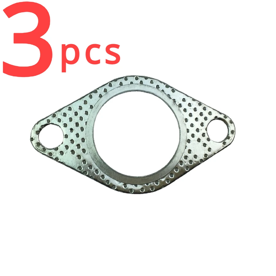 3 Pcs for The Chery for QQ Car Muffler Interface Pad for Chery 372 0.8 Displacement Exhaust Pipe Gasket 1.1L 472