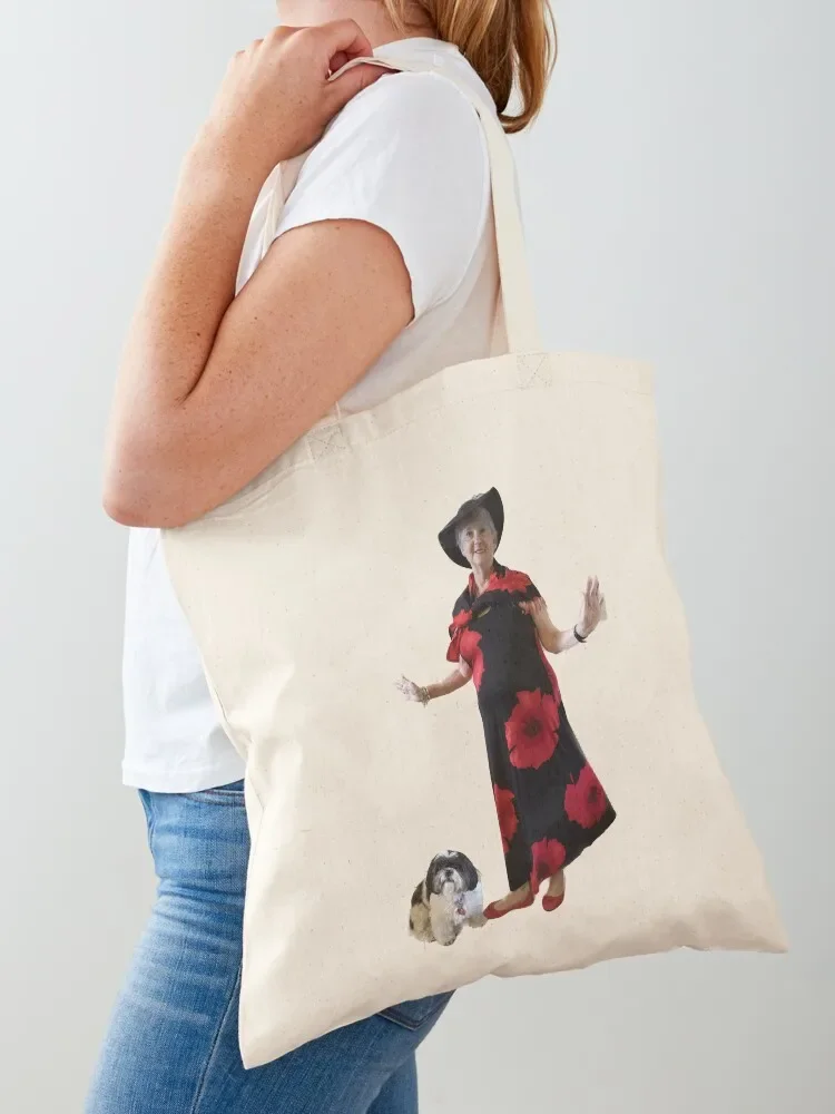 Fancy Nanny with Mya Tote Bag Big bag women Canvas stote bag