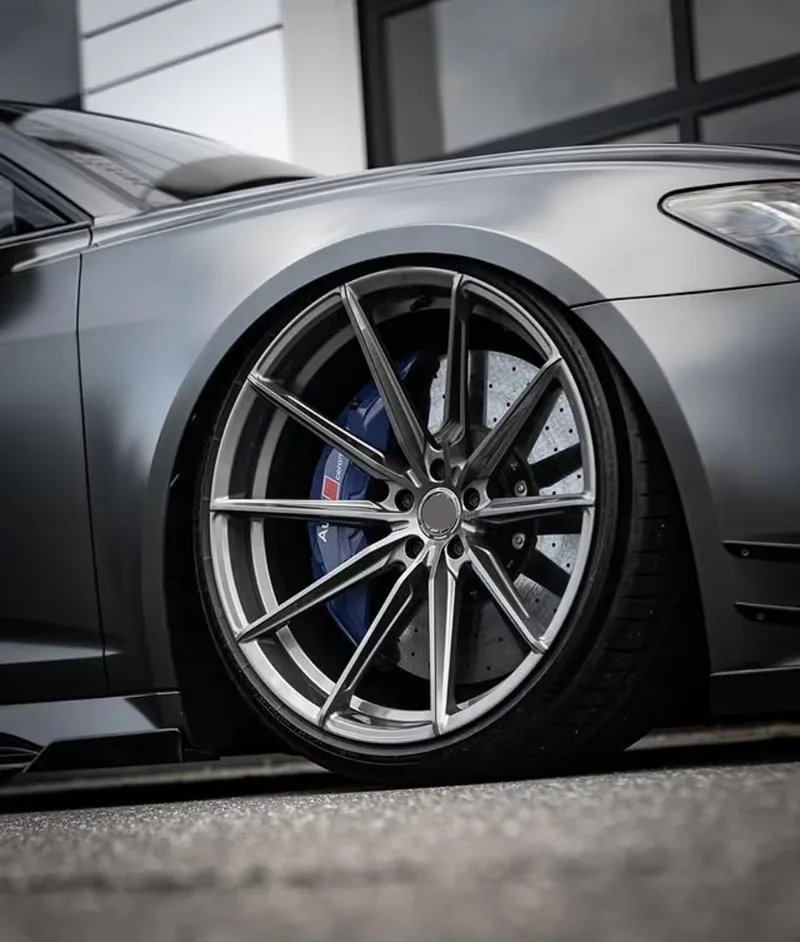 Ruedas de Aleación de Aluminio SJ Custom Deep Concave CF.3-FF R Monoblock Forjadas 5x112 5x120 de 18-22 Pulgadas, 1 Pieza para RS7 E60 F10 E30