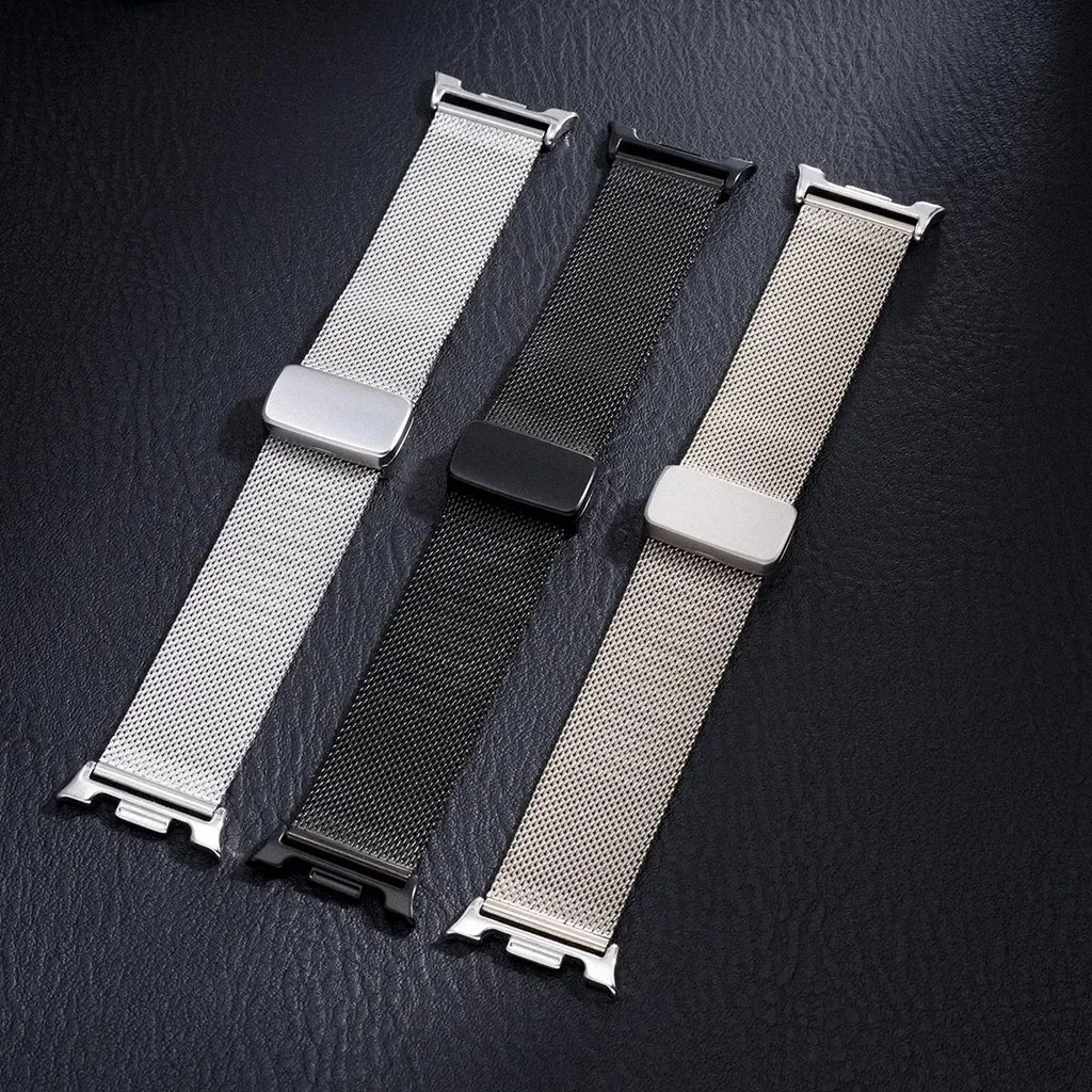 Milanaise-Armband für Samsung Galaxy Watch 8 40 mm 44 mm 8 Classic 46 mm 7Ultra-Ultra 2025 47 mm magnetisches Metallgeflecht-Armband
